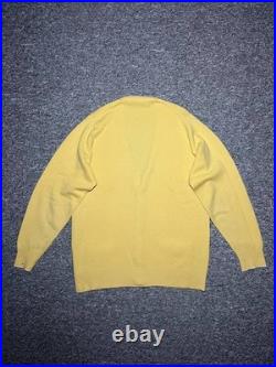 BALLANTYNE Men's Cashmere Cardigan/Sweater 100% Pure Cashmere Size Medium