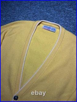 BALLANTYNE Men's Cashmere Cardigan/Sweater 100% Pure Cashmere Size Medium