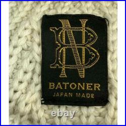 BATONER Signature Crew Neck Knitwear Mens 2 f6f5f61b35a66e02aeae446e3a1c0e7c