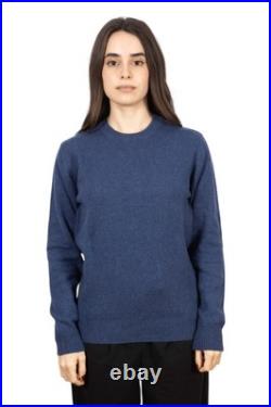 BMM Women's Medium blue Long-sleeve sweater BMM Women's Medium blue Long-sleeve sweater