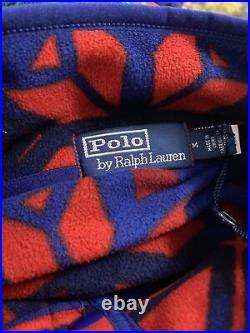 BNWT Polo By Ralph Lauren Size M Snowflake Fleece Jamper/Sweater -RRP £269