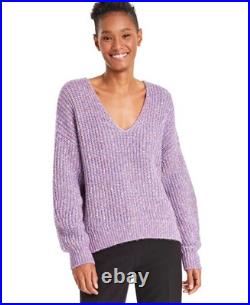 BOSS Orange Women's Top Sweater Sz M Facacia V-Neck