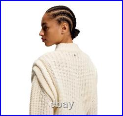 BOSS Sweater Knitted With Alpaca And Virgin Wool C Fasta 50548951 Ivory Color