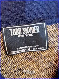 BRAND NEW TODD SNYDER Cashmere/Wool Sweater Fall19 Size Med