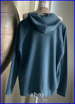 BRUNELLO CUCINELLI 100% Cashmere Hooded Monili Embellished Sweater Jacket NWT