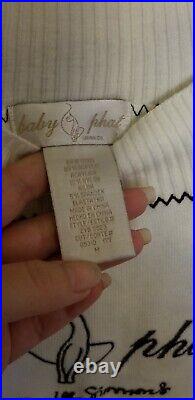 Baby Phat White Medium Sweater Size Medium