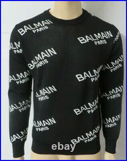 Balmain Mens Jumper Sweater Long Sleeve New tags Designer M ZX5 AUTHENTIC