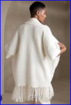 Banana Republic Fringe Chunky Sweater Size M NWT
