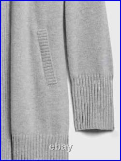 Banana Republic M Cashmere Long Cardigan Sweater Medium Black NWT #747390