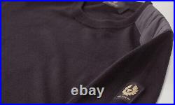 Belstaff Kerrigan Mens Crew Neck Sweater in Black or Navy S 2XL Save 50%