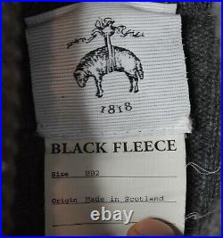 Black Fleece x Thom Browne Gray Cropped 100% Cashmere Turtleneck Size 2 M Medium