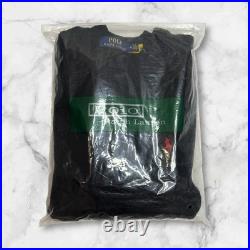 Black Polo Ralph Lauren Cable-Knit Sweater Size M