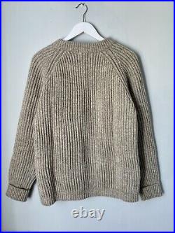 Boncoura Shetland Wool Knit Sweater 40/M