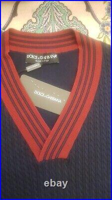 Brand New Dolce Gabbana sweater vest