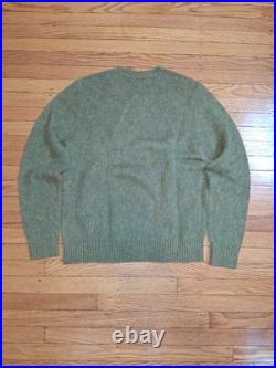 Brooks Brothers Sweater Men Size M Preppy Sweater Classic Nice Green