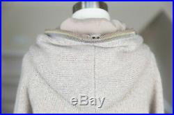 Brunello Cucinelli 100% cashmere monili embellish cardigan sweater size M