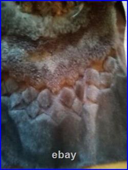 Brunello Cucinelli Brown Mink Fur Sweater Capelet c/w Rooster Collar UK 8 ITA 44