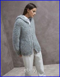 Brunello Cucinelli Cardicoat Cardigan Sweater Size M