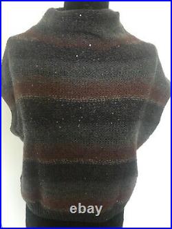 Brunello Cucinelli Cashmere Blend Sequin Embellished Sweater M