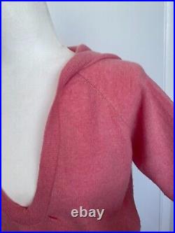 Brunello Cucinelli Cashmere Hooded Sweater Women Light Pink M-L