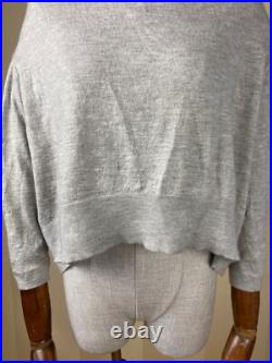 Brunello Cucinelli Cashmere and Silk Monili Cropped Sweater