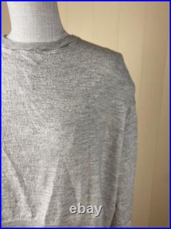 Brunello Cucinelli Cashmere and Silk Monili Cropped Sweater