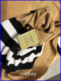 Burberry Cardigan Sweater Women's Size M Nova Check