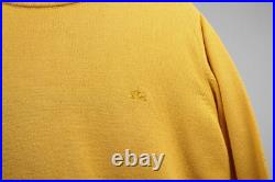 Burberry London 100% Cotton Yellow Jumper Sweater Pullover Size 5 Like M Medium Burberry London 100% Cotton Yellow Jumper Sweater Pullover Size 5 Like M Medium