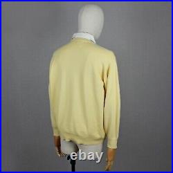 Burberry London Sweater Jumper Yellow Size 6 M