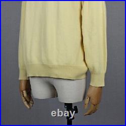 Burberry London Sweater Jumper Yellow Size 6 M