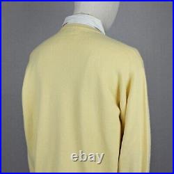 Burberry London Sweater Jumper Yellow Size 6 M