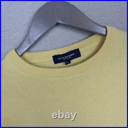 Burberry London Sweater Jumper Yellow Size 6 M