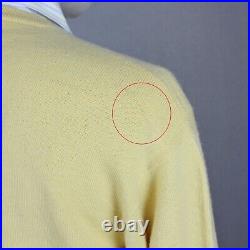 Burberry London Sweater Jumper Yellow Size 6 M