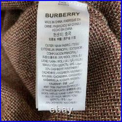 Burberry Willah Oversized Check Cashmere & Wool Cardigan XXS, XS, S, M, L