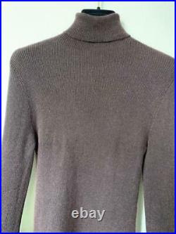 CELINE Bell Sleeve Sweater M Winter 2015 Cashmere Brown Old Celine Phoebe Philo