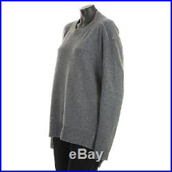 CELINE by Phoebe Philo 940$ New Crew Neck Sweater In Seamless Gray Wool