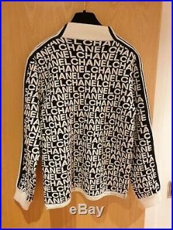 CHANEL Sweater Wool/ecru & Black Size 38/medium