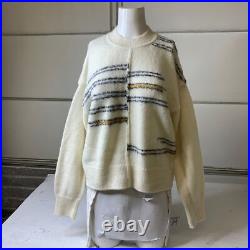 CLOSED Alpaca Mix Knit Pullover Sweater Women's Size Medium White