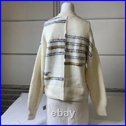 CLOSED Alpaca Mix Knit Pullover Sweater Women's Size Medium White