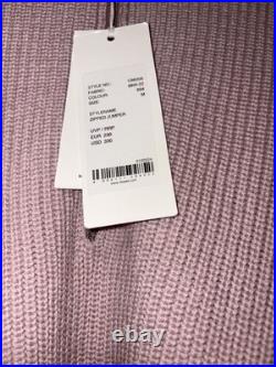 CLOSED Brand Pink Zipper Jumper Sweater Medium