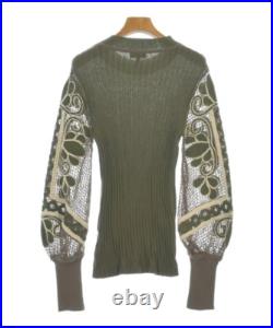 CONDITIONS APPLY Sweaters KhakixBrownxWhite M 2200554435039
