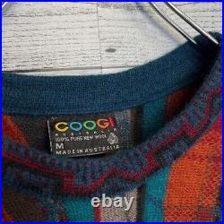 COOGI 3D Multicolor Knit Sweater