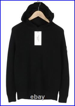 Calvin Klein Mens Hoodie Sweater Knit Pullover M Black Logo Zipless Calvin Klein Mens Hoodie Sweater Knit Pullover M Black Logo Zipless