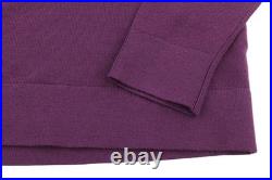 Calvin Klein Merino Turtleneck Mens Sweater Knit Pullover M Purple