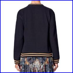 Camilla Hotel Boheme Jumper Size Medium Pull Over Sweater M Cotton Black