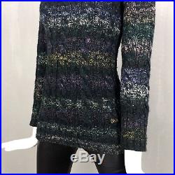 Chanel CASHMERE MOHAIR Wool Chunky Knit Sweater Jumper Pullover Size S FR 38 4 6