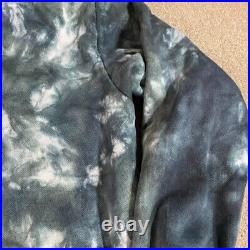 Chinatown Market Jumper Mens Medium Blue Tiedye Peace On Earth Hoodie Sweater