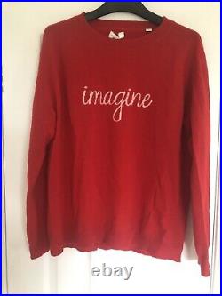 Chinti & Parker Red Wool Blend Sweater Medium 10-12