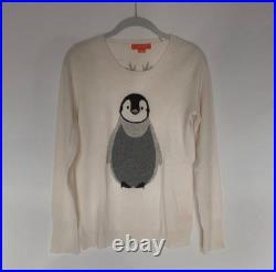 Christopher Fischer 100% cashmere penguin sweater M