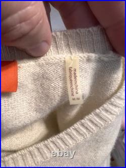 Christopher Fischer 100% cashmere penguin sweater M